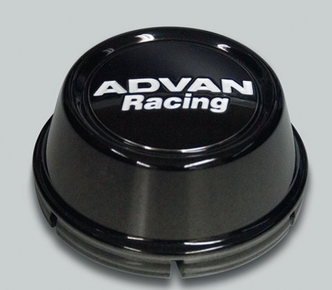 Advan 73mm High Center Cap - Black