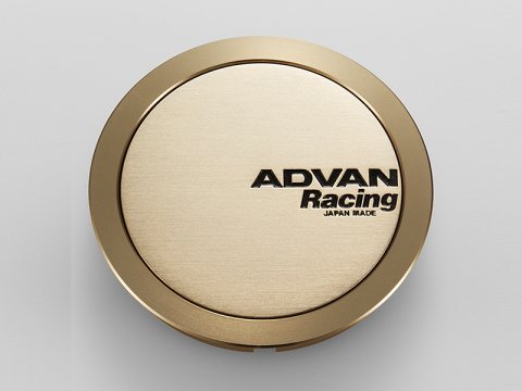 Advan 73mm Full Flat Center Cap - Bronze Alumite