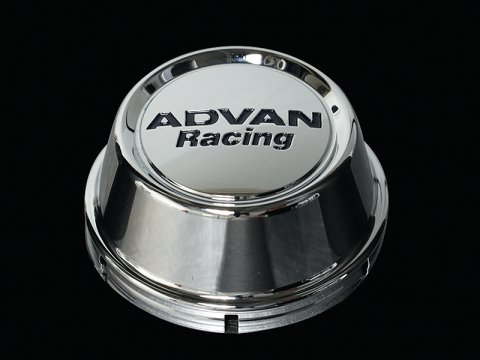 Advan 63mm High Center Cap - Chrome