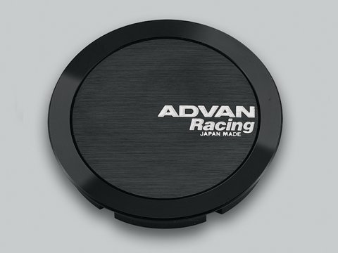 Advan Full Flat 63mm Center Cap - Black