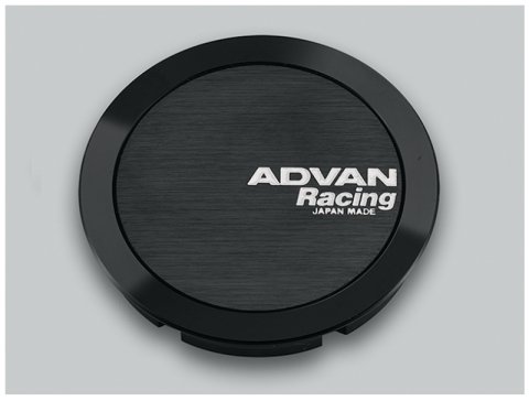Advan 73mm Full Flat Center Cap - Black