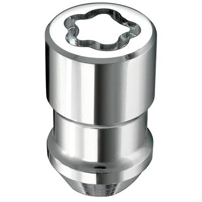 McGard Wheel Lock Nut Set - 5pk. (Cone Seat) M12X1.5 / 3/4 Hex / 1.46in. Length - Chrome