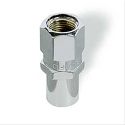 McGard Hex Lug Nut (Drag Racing Reg. Shank) 1/2-20 / 13/16 Hex / 1.86in. Length (4-Pack) - Chrome