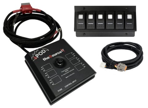 sPOD 12-17 Toyota Tundra SourceLT w/Amber LED Switch Panel