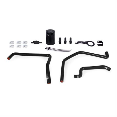 Mishimoto 2016+ Mazda Miata Baffled Oil Catch Can Kit - Black