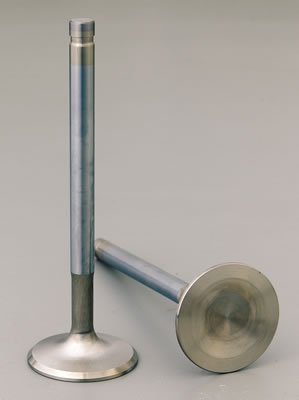 Manley Big Block Chevy Stock 3/8in Stem Diameter Race Flo Exhaust Valves (Set of 8)