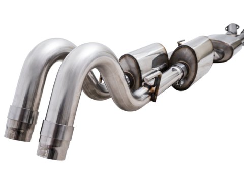 AWE Tuning 2016-2022 Toyota Tacoma 0FG Exhaust with BashGuard - No Tips
