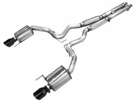 AWE Tuning 2024 Ford Mustang GT Fastback S650 RWD Touring Catback Exhaust w/ Dual Diamond Black Tips