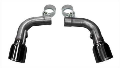 Corsa 2016-24 Chevy Camaro SS 2.75in Inlet / 4.5in Outlet Black PVD Tip Kit (For Corsa Exhaust Only)