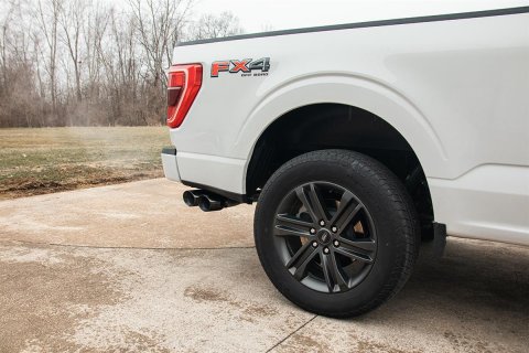 Corsa 2021-2025 Ford F-150 Regular Cab/ 8in Bed 5.0L V8 Xtreme Cat-Back Single Side Exit-Polished