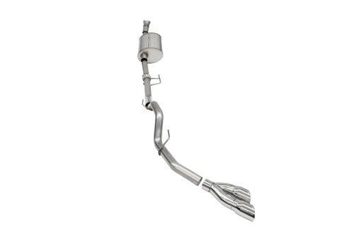 Corsa 2021-2025 Ford F-150 SuperCab/6.5in Bed 3.5L V6 Sport Cat-Back Single Side Exit-Polished