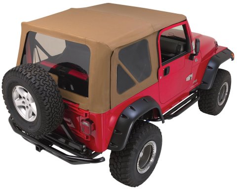 Rampage 1997-2006 Jeep Wrangler(TJ) OEM Replacement Top - Spice