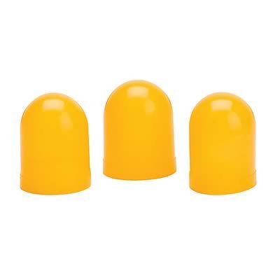 Autometer Light Bulb Boots - Yellow Quantity 3