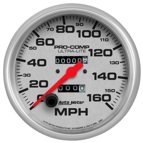 Autometer Speedometer 5in - 160 MPH Mechanical Ultra- Lite