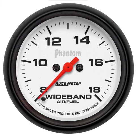 Autometer Phantom 2-5/8in Wideband Air Fuel Ratio Gauge