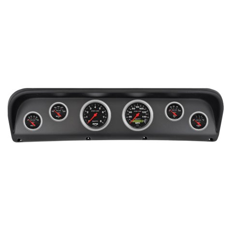 Autometer Sport-Comp Direct Fit Dash Kit 67-72 Ford F100 (2 x 3-3/8in. / 4 x 2-1/16in.)