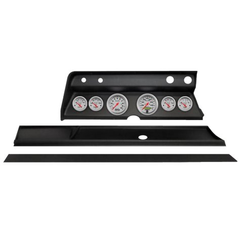 Autometer Ultra-Lite Direct Fit Dash Kit 1967 Chevy Chevelle (2 x 3-3/8in. / 4 x 2-1/16in.)