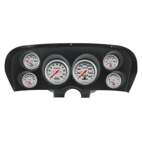Autometer Ultra-Lite Direct Fit Dash Kit 69-70 Ford Mustang (2 x 5in. / 4 x 2-5/8in.)