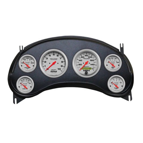 Autometer Ultra-Lite Direct Fit Dash Kit 98-04 Chevy S10 Truck (2 x 3-3/8in. / 4 x 2-1/16in.)
