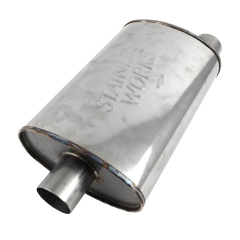 Stainless Works 2.5in ID OFFSET INLET/ 2.5in OD CENTER OUTLET 5inX9in
