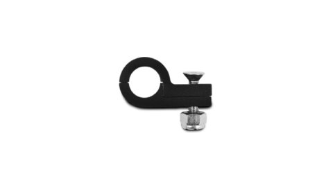 Vibrant Billet P-Clamp 9/16in ID - Anodized Black