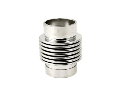 Vibrant 2.02in ID x 3.25in Long 321SS Electro Polished Motorsport Bellows w/Neck & Liner