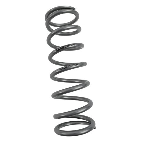 QA1 2-1/2in ID High Travel Spring - 10in Length x 150lbs/in - Silver Powder Coated