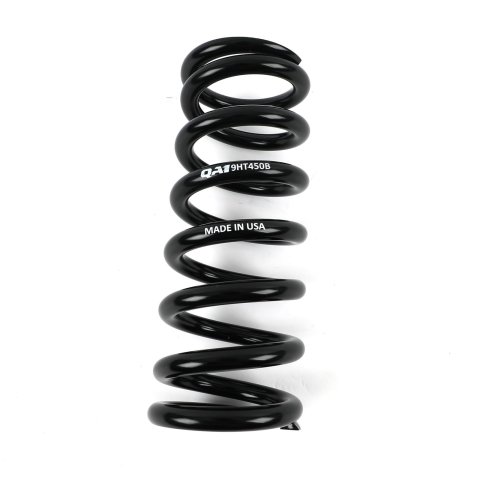 QA1 2-1/2in ID High Travel Spring - 9in Length x 450lbs/in - Black Powder Coated
