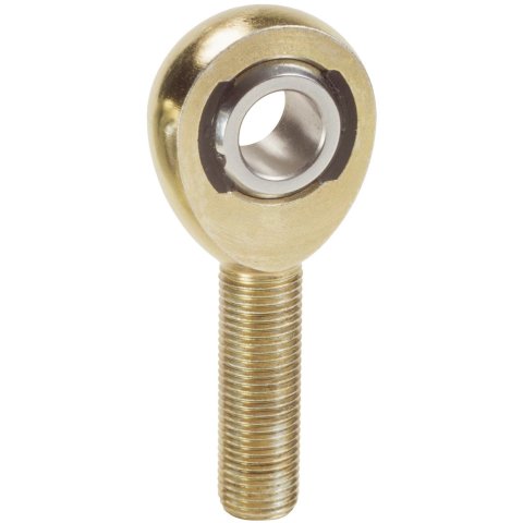 QA1 EX Series Endura Rod End - Male/Right Hand - .625in Bore x 5/8-18 - Carbon Steel