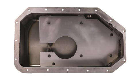 Moroso Acura/Honda K Series Swap Road Race Baffled Extra Capacity 5.5in Steel Oil Pan