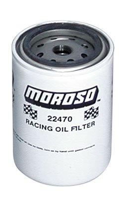 Moroso Ford/Mopar/Import 3/4in Thread 5-1/4in Tall Oil Filter - Racing