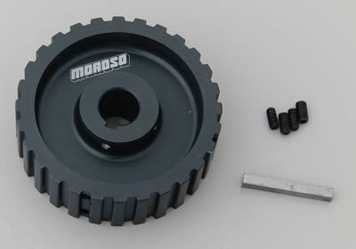 Moroso Dry Sump Oil Pump Pulley - Gilmer Style - 28 Tooth