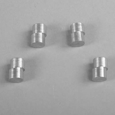 Moroso Chevrolet Small Block Offset Cylinder Head Dowels - .030in Offset - Steel - 4 Pack
