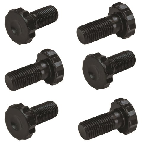 Moroso Chevrolet V8/90 Degree V6 Flywheel Bolts - Steel - 6 Pack