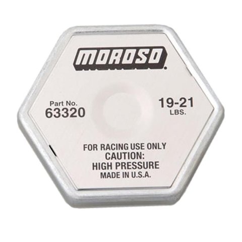 Moroso Racing Radiator Cap - 19-21lbs