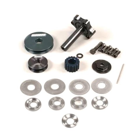 Moroso Chevrolet Big Block (Long 3 Bolt) Dry Sump & Vacuum Pump Drive Kit - Flange Style w/Pulleys
