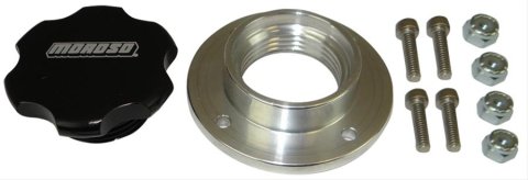 Moroso Filler Cap Kit - Non-Weld - 1-1/4in-12UNF Thread - 1.5in OD