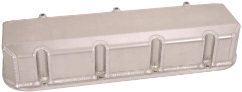Moroso Chevrolet Big Block (w/Symmetrical Port) Valve Cover - Exhaust Pockets/Intake Tubes - Alum