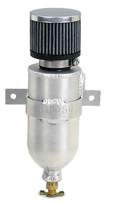 Moroso Breather Tank/Catch Can - 3/8in NPT Female Fitting - Aluminum