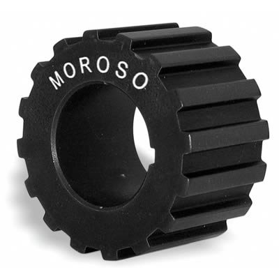 Moroso Crankshaft Pulley - Gilmer Style - 3/8in Pitch x 1in Wide - 16 Tooth