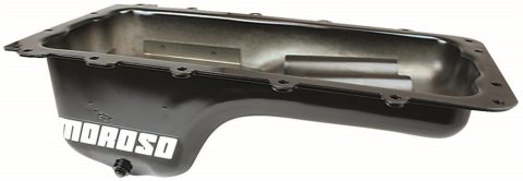 Moroso 97-03 Ford F-150 4.6L/5.4L Oil Pan - Black