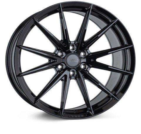 Vossen HFX-2 22x10 / 6x139.7 / ET-18 / Super Deep Face / 106.1 - Gloss Black Wheel