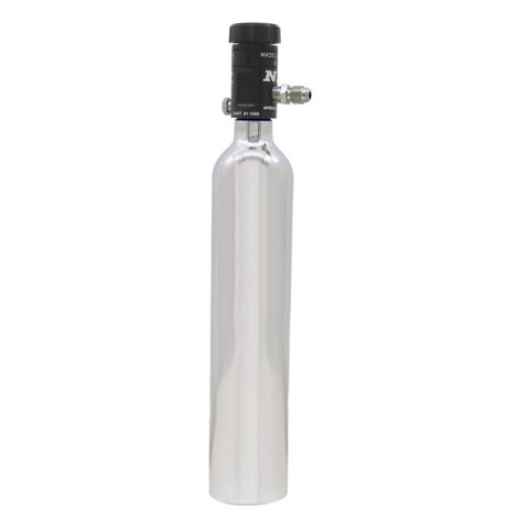 Nitrous Express 7oz Mini-Bottle w/o Motorcycle Valve (2 Dia x 11.36 Tall)