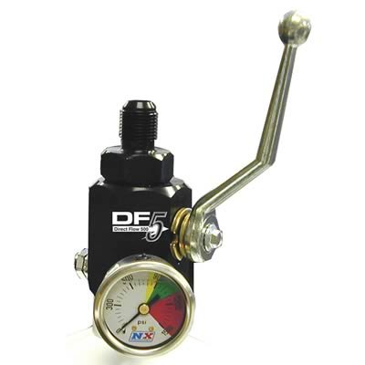 Nitrous Express DF5 System for 15lb Bottle 14 ft 8AN Line Fittings N2O Gauge NHRA Fitting