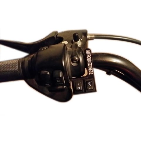 Nitrous Express Handle Bar Switch Mount (1in Bar and Switches Off to Right Side)