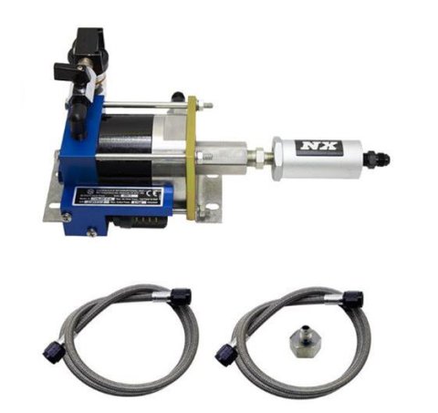 Nitrous Express Refill Pump Station (Lines and Pump) Run Dry Technology.