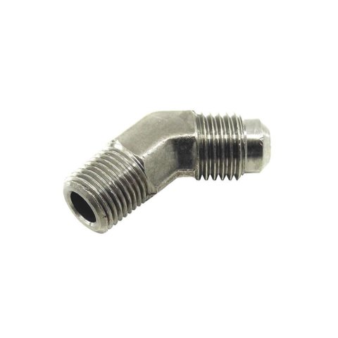 Nitrous Express 4AN Male x 1/4 NPT 45 Deg