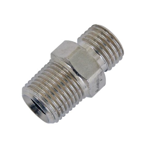 Nitrous Express 3AN x 1/8 NPT Straight Fitting Modified to Hold Jet