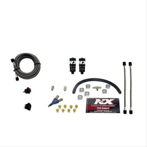 Nitrous Express Hitman EFI Single Nozzle Piranha Nitrous Kit (35-75HP) w/o Bottle