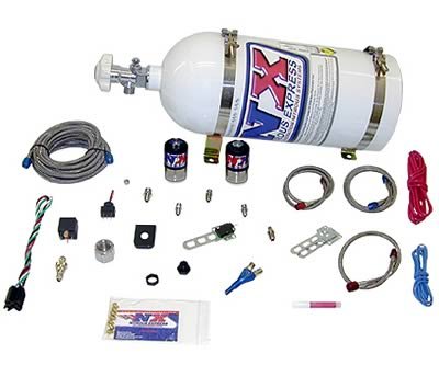 Nitrous Express Shark SHO 400 HP Single Nozzle Nitrous Kit w/10lb Bottle